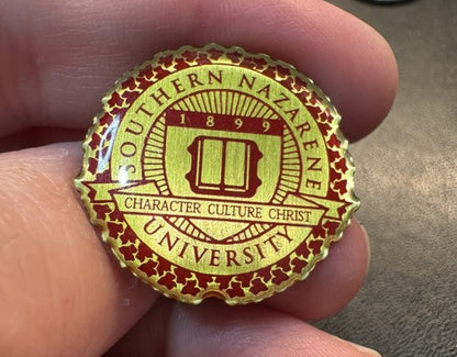 VTG Southern Nazarene University Crimson Storm SNU Lapel