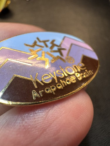 Vintage Keystone Arapahoe Basin Ski Resort Colorado Pin