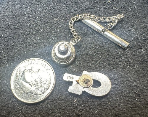 Georgia Tech Lapel Pin Tie Tack Georgia Institute Of Technology Silver Tone