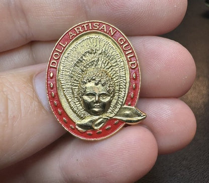 Vintage Doll Artisan Guild - Lapel Pin