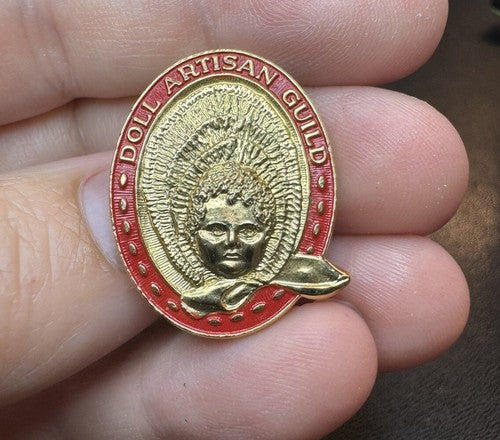 Vintage Doll Artisan Guild - Lapel Pin