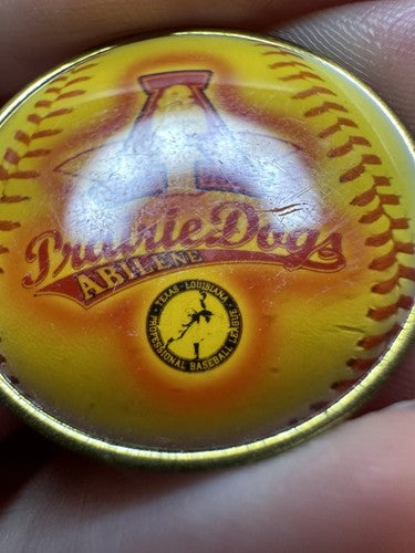 Abilene Prairie Dogs Baseball Lapel Pin RARE Texas Louisiana League