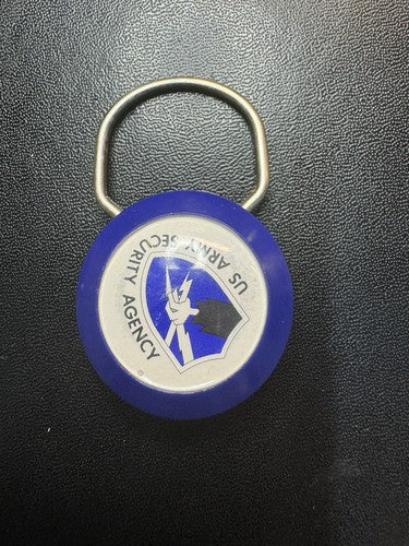 U.S. ARMY SECURITY AGENCY Key Chain New Old Stock