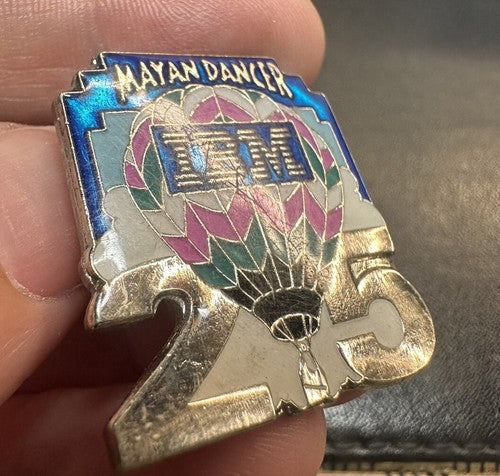 Albuquerque Balloon Fiesta 25 Tack Pin IBM Mayan Dancer
