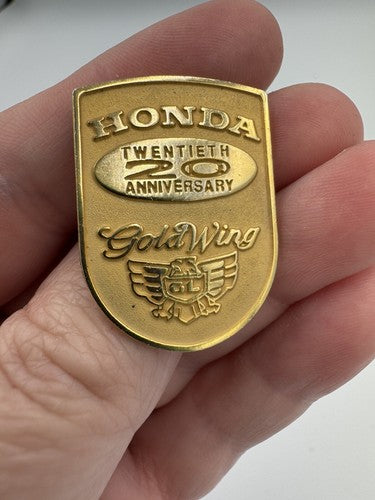 Vintage Honda GL1500 Goldwing 1995 20th Anniversary Pin