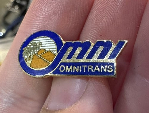 Omnitrans San Bernardino (CA) Vintage Lapel Pin