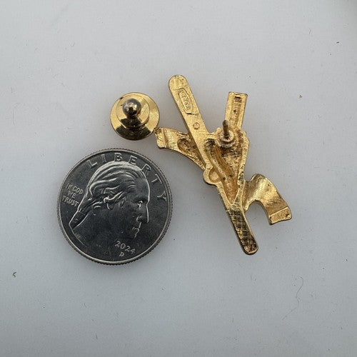 Vintage 1997 Avon #1 Manicurist Banner Nail Polish File Rhinestone Tack Pin Tech