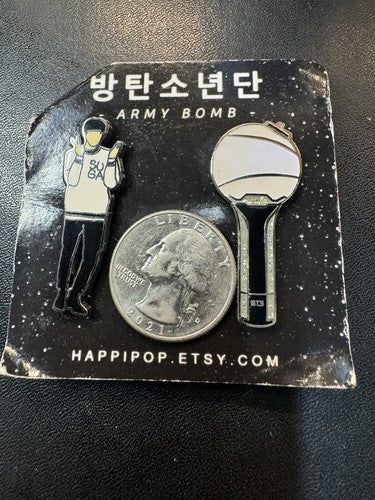 Bts Jungkook Pin Badge Set Of 2