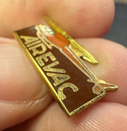 Vintage Air Evac Helicopter Enamel Lapel Pin AirEvac Rescue