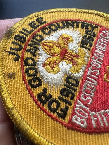 1960 Boy Scout Jubilee Camporee Patch
