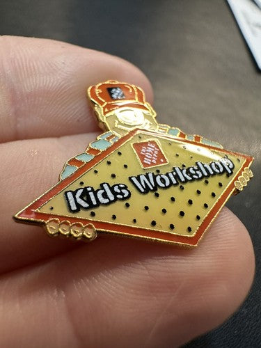 The Home Depot KIDS WORKSHOP Captain's Apron Pin Lapel Hat Jacket