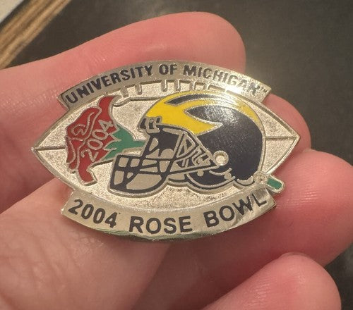 Michigan Wolverines Pins University of Michigan 2004 Rose Bowl Team College Pin