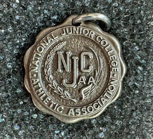 NJCAA National Junior College Athletic Association Charm Pendant Medal 1988