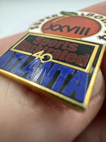 1994  NATIONAL FOOTBALL LEAGUE SUPER BOWL XXVIII SPORTS ILLUSTRATED PIN