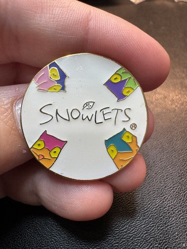 RARE Four Snowlets Mascots 1998 Nagano Olympic Games Jacket Lapel Pin
