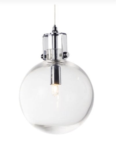 ET2 Lighting Kem 1-Light Pendant, 8.75' Polished Chrome - E24302-18PC
