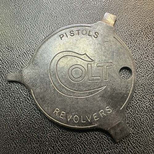 Vintage Colt Firearms Advertising Keychain Screwdriver Pistols Revolvers Guns