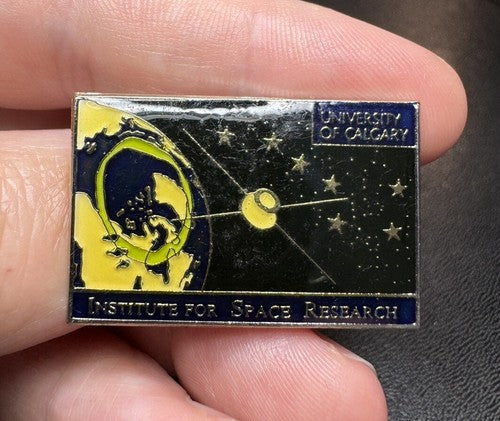 University of Calgary - Institute for Space Research  Canada Lapel Pin RARE