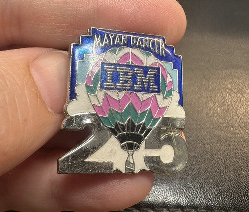 Albuquerque Balloon Fiesta 25 Tack Pin IBM Mayan Dancer
