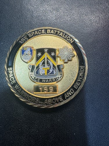 1st Space Battalion Space Warriors Challenge Coin Brigade and Beyond Numbered