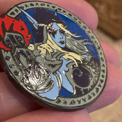 World Of Warcraft Loot Crate Night Elf Collectible Pin Sylvanas Windrunner