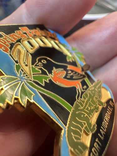 2000 Baltimore Orioles Spring Training Pin Fort Lauderdale Florida