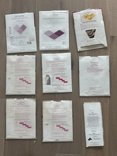 Vintage Hanes Thigh-Hi Stockings Hose Silk Reflections Lot Of 9 High Alive