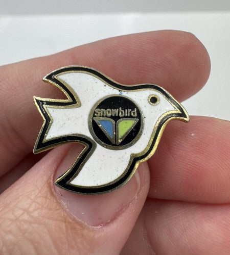 Snowbird Utah Ski Pin  Ski Resort Area Travel Souvenir Snow Bird RARE