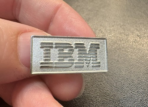 IBM Business Partner Computer Cloud Advertising Enamel Lapel Pin
