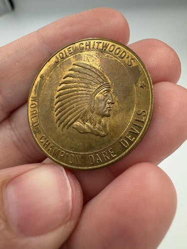 Joie Chitwoods World Champion Dare Devils Coin Token Good Luck