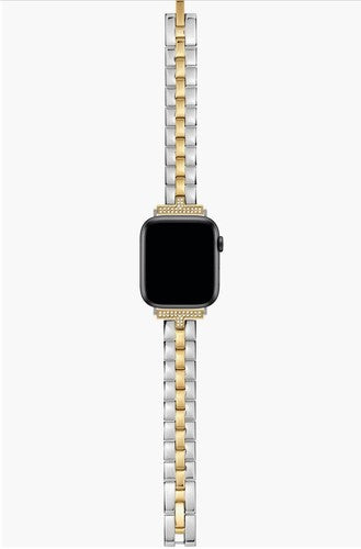 Ted Baker Strap for Apple Watch - Mixed Metal Crystal 38 MM/40MM with Extra Link