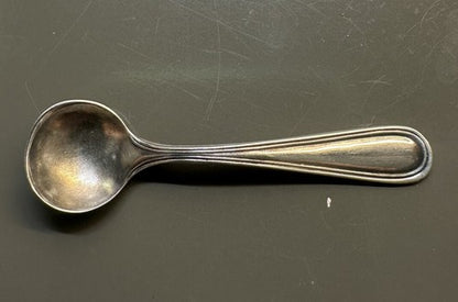 Sterling Watson COMMONWEALTH INDIVIDUAL SALT CELLAR and SALT SPOON 2" No  Mono
