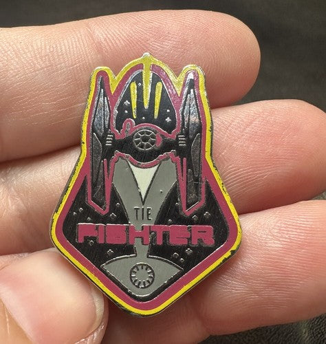 Tie Fighter Star Wars The Force Awakens 2015 Disney Official Trading Pin 
