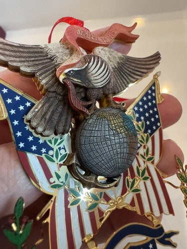 2006 Baldwin Christmas Ornament - United States Marine Corps 77958.010 USMC EGA