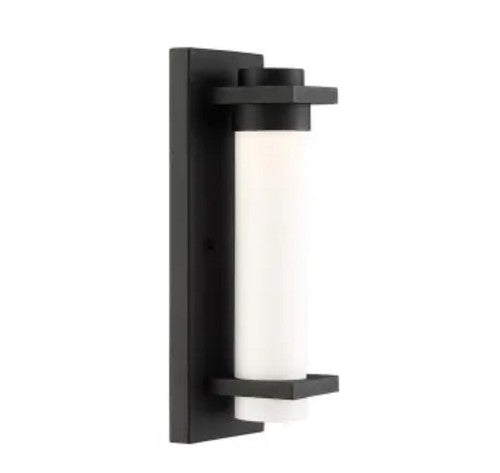Park Harbor Riggins Single Light PHEL4600BLKLED - Wall Sconce Outdoor Lighting