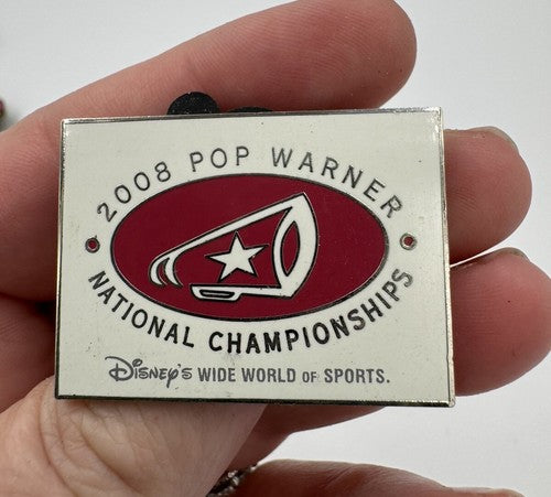 2008 Pop Warner National Championships Football Pin Disney’s Wide World of Sport