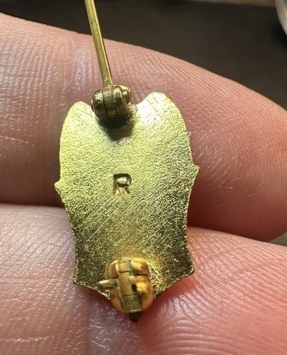 Unique FOE Fraternal Order of Eagles Pin Likely Gold Filled