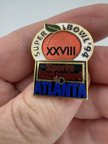 1994  NATIONAL FOOTBALL LEAGUE SUPER BOWL XXVIII SPORTS ILLUSTRATED PIN