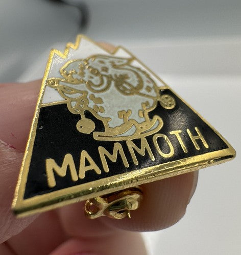 VTG Mammoth Mountain California Ski Resort Enamel Pin Travel Skiing Souvenir