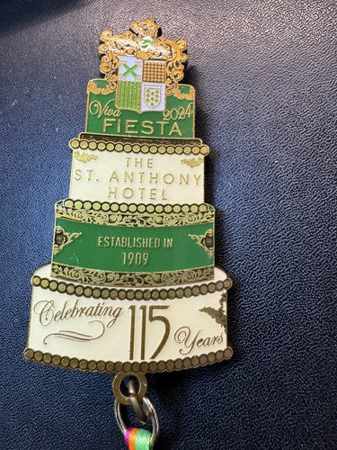 2024 St Anthony Hotel Fiesta Medal San Antonio