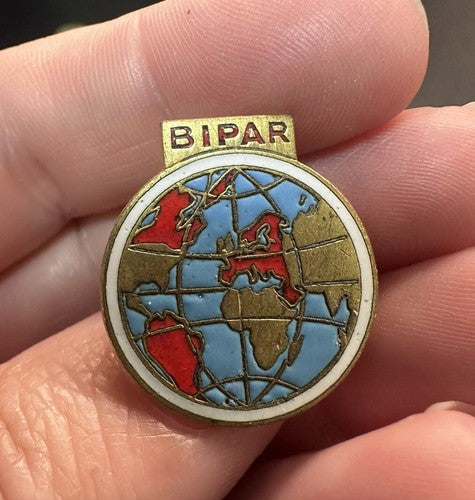 RARE Vintage BIPAR European Federation of Insurance Intermediaries Pin