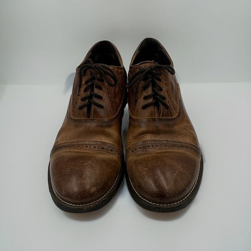 Bacco Bucci Boni Brown Genuine Leather Calfskin Oxford Shoes 11
