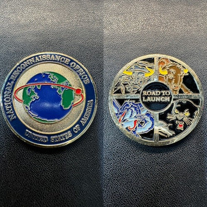 National Reconnaissance Office ROAD TO LAUNCH  Challenge Coin NEO