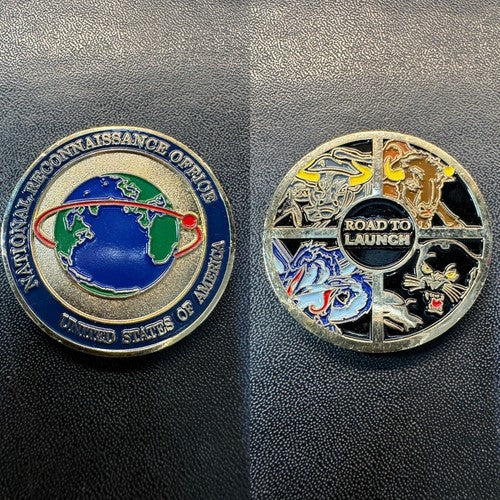 National Reconnaissance Office ROAD TO LAUNCH  Challenge Coin NEO