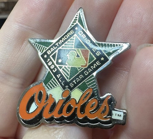 Baltimore Orioles 1993 All-Star Game Souvenir Lapel Pin