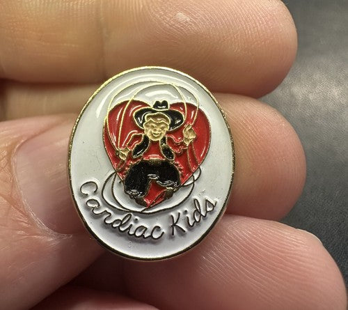 CARDIAC KIDS RARE VINTAGE LAPEL PIN