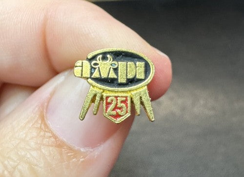 AMPI Associated Milk Producers Inc 25 Year Vintage Tie Tack Lapel Pin Dairy