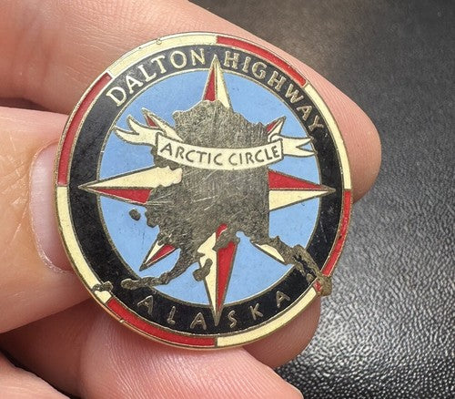 Dalton Highway Alaska National Park Service Lapel Pin