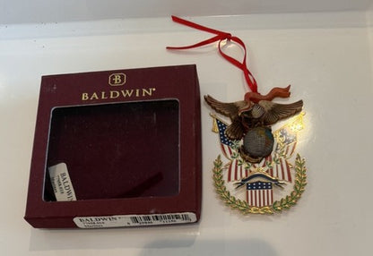 2006 Baldwin Christmas Ornament - United States Marine Corps 77958.010 USMC EGA