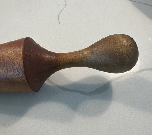Primitive Vintage Large Wooden Pestle Masher For Mortar or Cone Strainer 11”